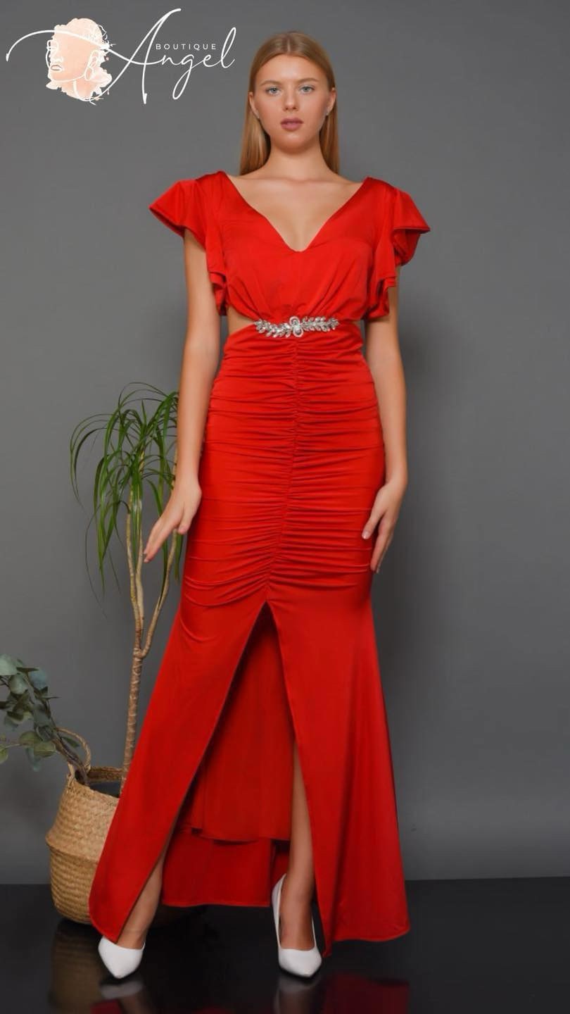 Robe-Soirée-Drappé