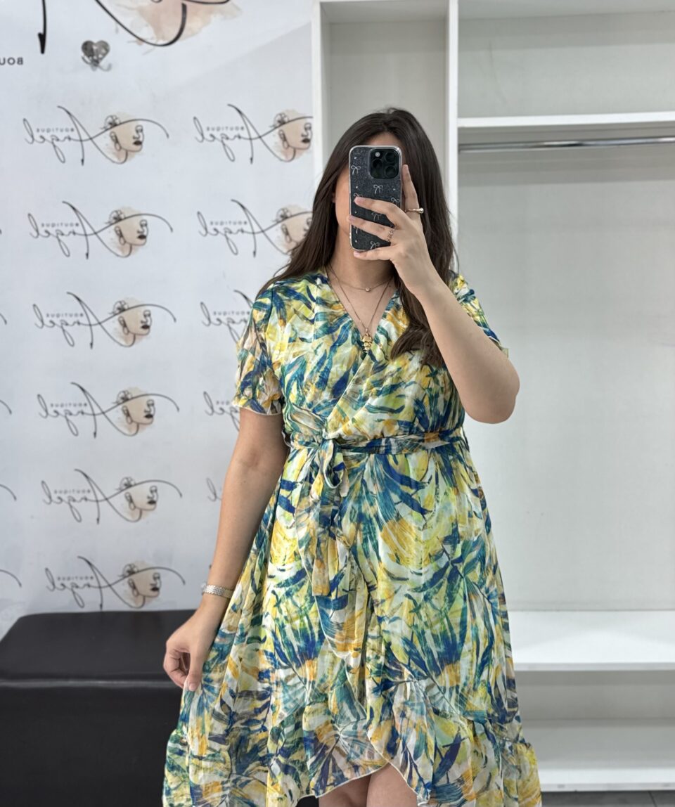 Robe-Chic-Multicolore