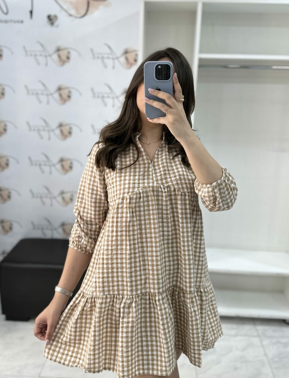 Robe-Chemise-a-Carreaux