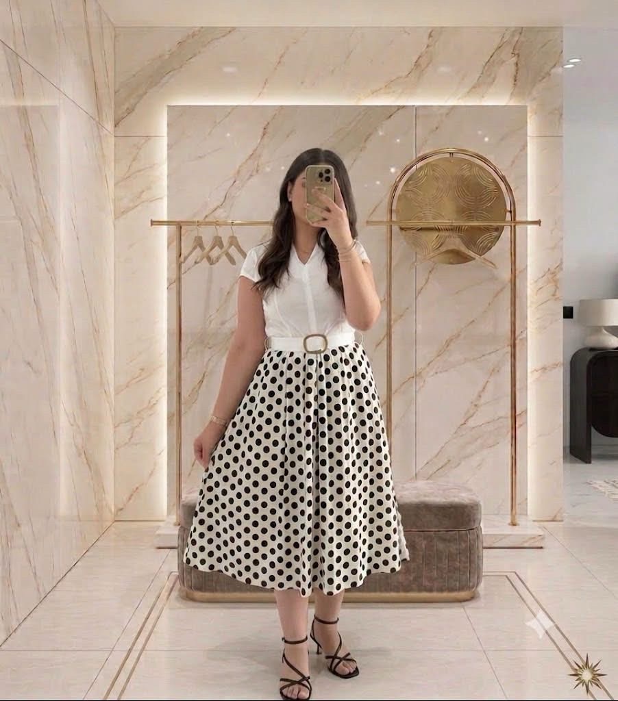 Robe-Chanel-A-Pois